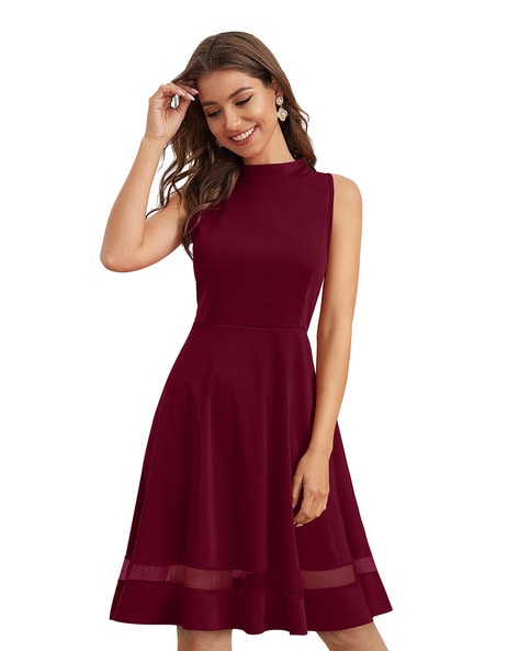 Buy Red Dresses for Women by MYSHKA Online