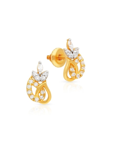 Buy Nilus Collection Stud Earrings Gold for (Women and Girls and Baby Girls)  Online at Best Prices in India - JioMart.