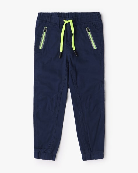 Joggers with Elasticated Drawstring Waist