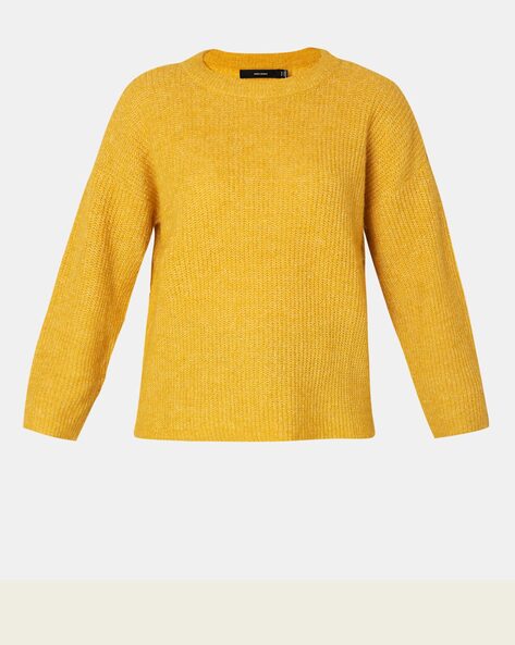 Buy Round-Neck Chenille Pullover Online at Best Prices in India