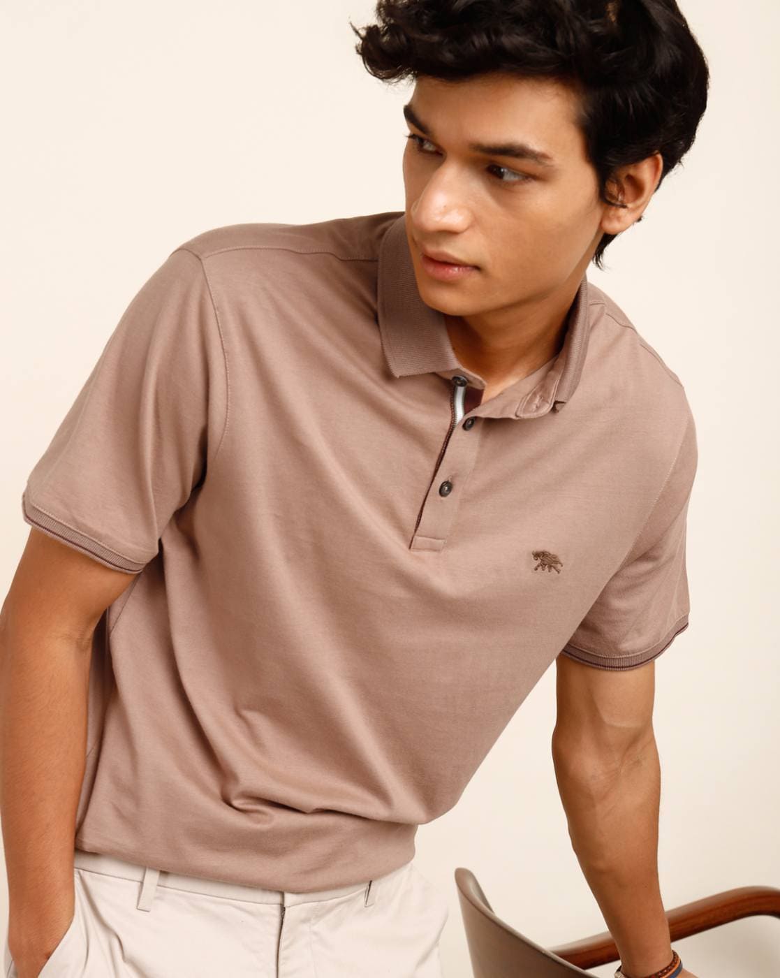 Buy Brown Tshirts for Men by Andamen Online