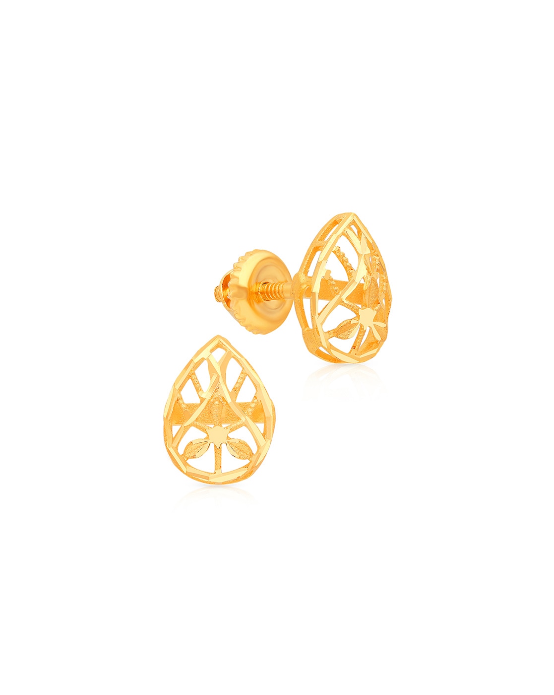 Tanishq gold studs on sale designs with price