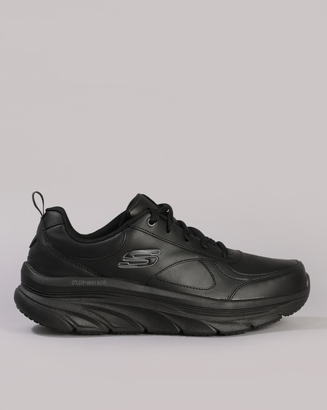 Sketchers men black store shoes