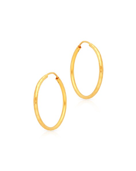 Hoop earrings on sale malabar gold