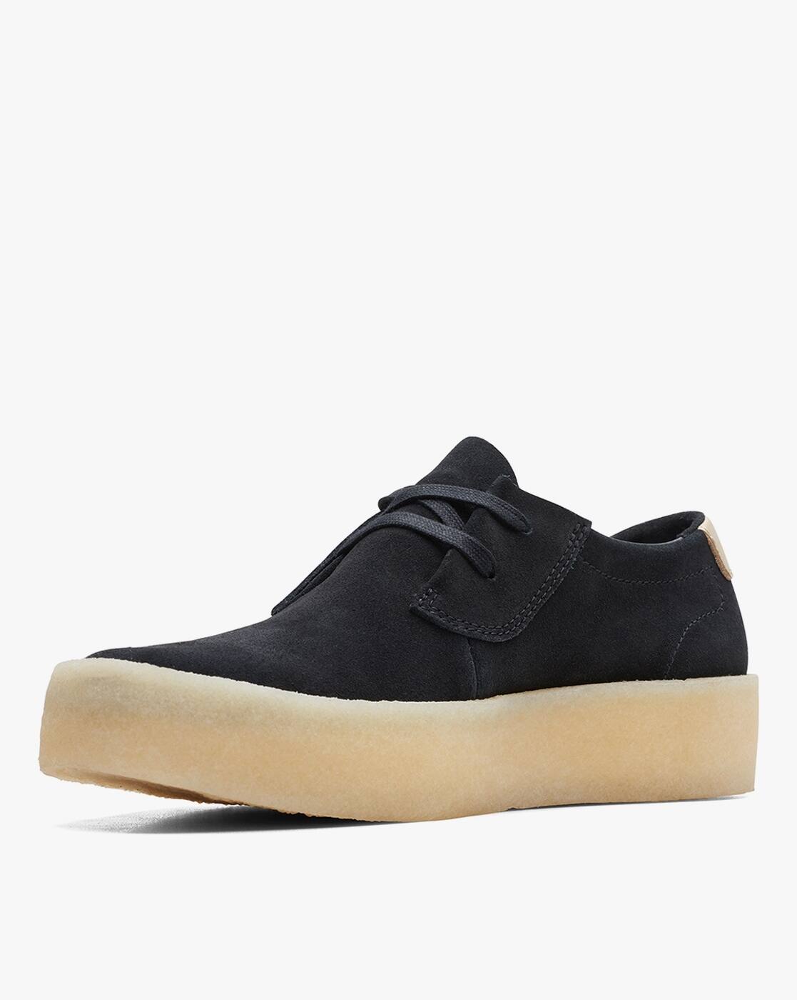 チョタ様！Clarks Originals Ashcott Cup Black Buy CLARKS Ashcott Cup Lace-Up Shoes Online | Ajio.com