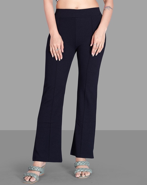Buy Black Power Stretch Pants For Women Online In India