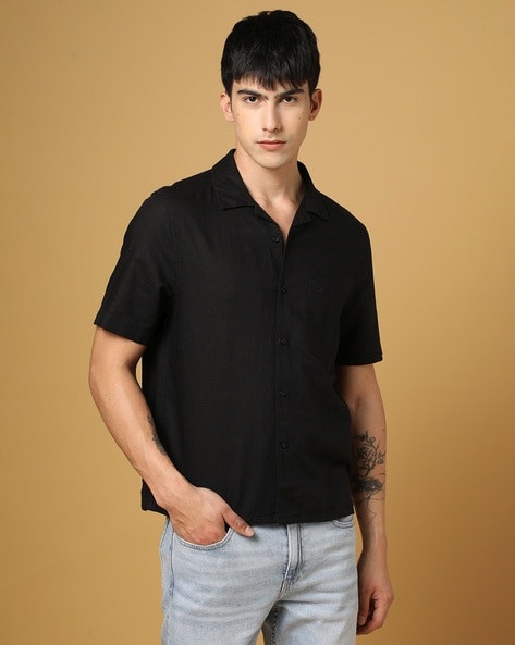 Buy Black Shirts for Men by Calvin Klein Jeans Online