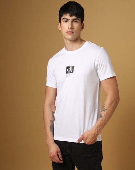 T-shirt Calvin Klein Jeans Slim Minimal Monogram