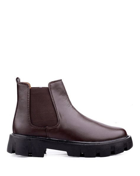 Buy Brown Boots for Men by BXXY Online