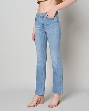 Levi's mid rise straight 2024 leg jeans