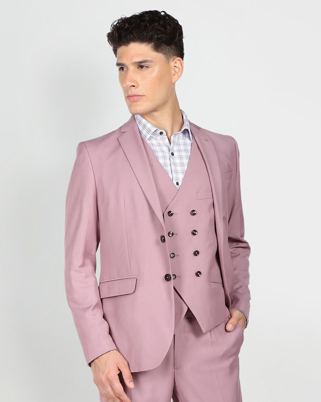 Buy Pink Suit Sets for Men by ARROW Online