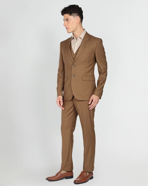 Light Brown Sharkskin Revenge Suit – Samuelsohn