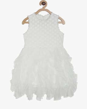 Floral Embroidered Fit & Flare Dress-image-23