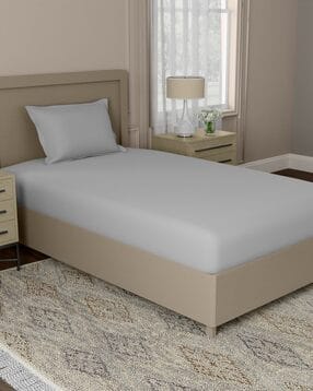 home expressions usa 144 TC Cotton Single Bedsheet with Pillow Cover-picture-48