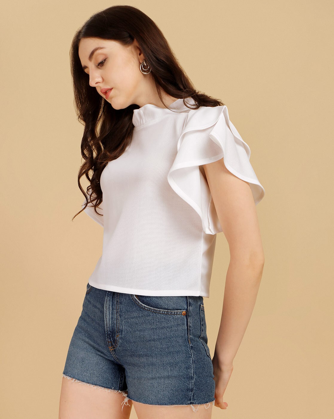 Buy White Tops for Women by Paralians Online