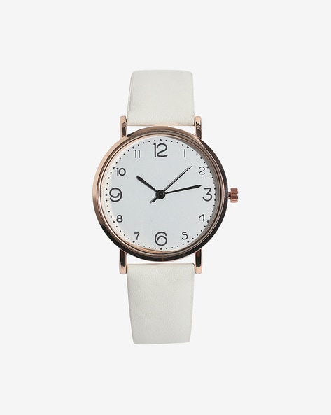 White strap watches online online