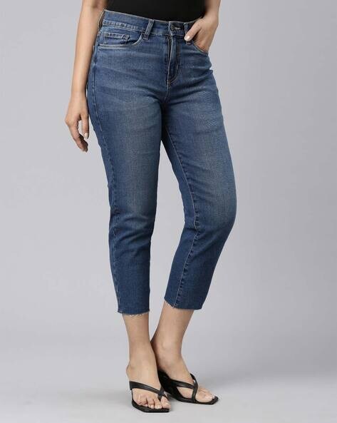 Buy Blue Jeans & Jeggings for Women by GO COLORS Online