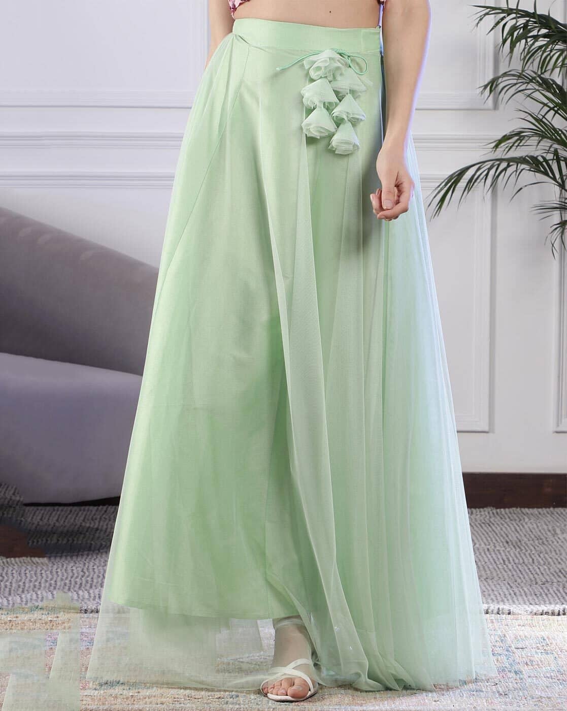 スカート nae Volume Gather Skirt mint セール】VOLUME GATHER SKIRT（スカート）｜CLANE（クラネ）の