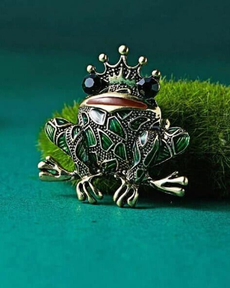 Frog brooch hot sale