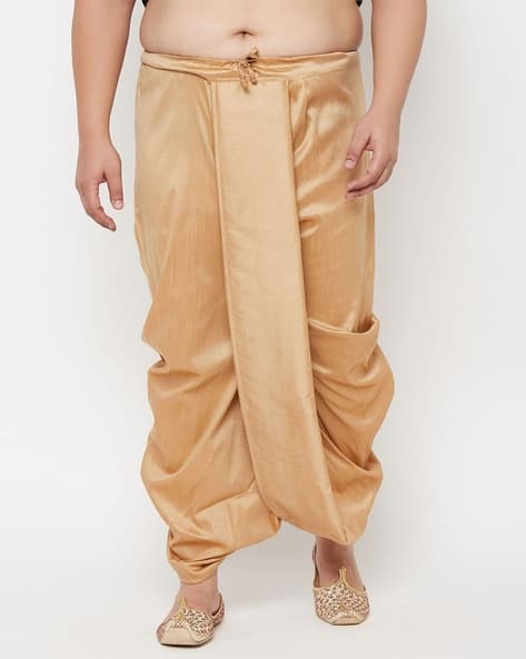 Ankle-Length Dhoti with Waist Tie-Up