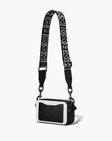 Buy MARC JACOBS The Snapshot Crossbody Bag, Black Color Women