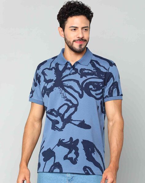 Buy Blue Tshirts for Men by ALAN JONES CLOTHING Online Ajio