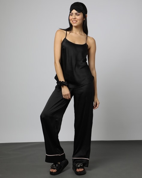 Buy Black Pyjamas & Shorts for Women by Outryt Online