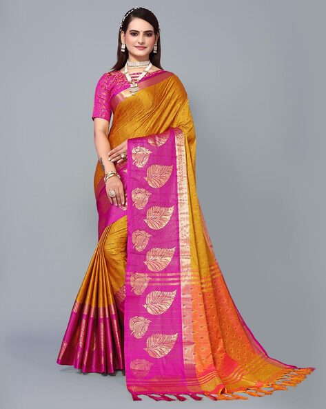 Gadwal Sarees - Shop for Gadwal Silk Sarees Online | Nalli