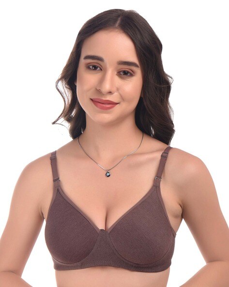 Womens Non Padded Non Wired Minimiser Bra