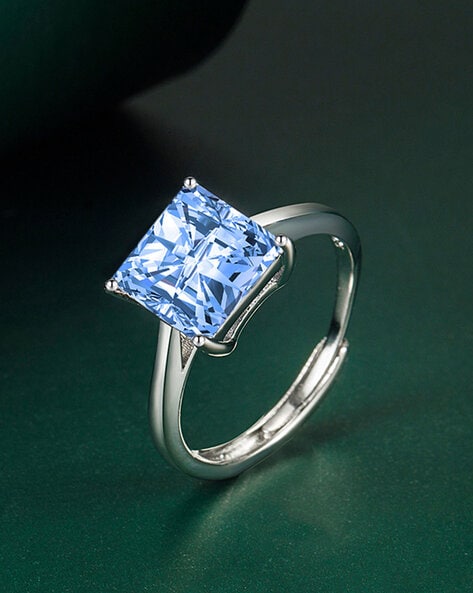 Buy Blue Rings for Women by Designs You Online Ajio