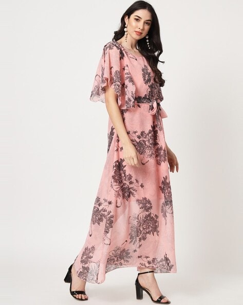 Buy Pink Dresses & Gowns for Women by NISHABD Online