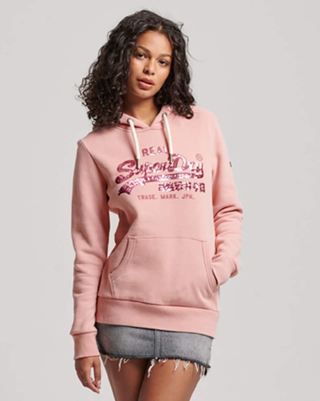 Buy Pink Sweatshirt & Hoodies for Women by SUPERDRY Online