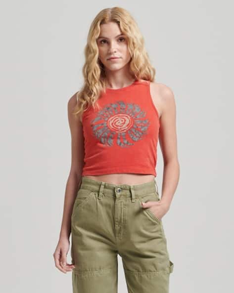 SUPERDRY Vintage Tribal Grunge Tank T-Shirt