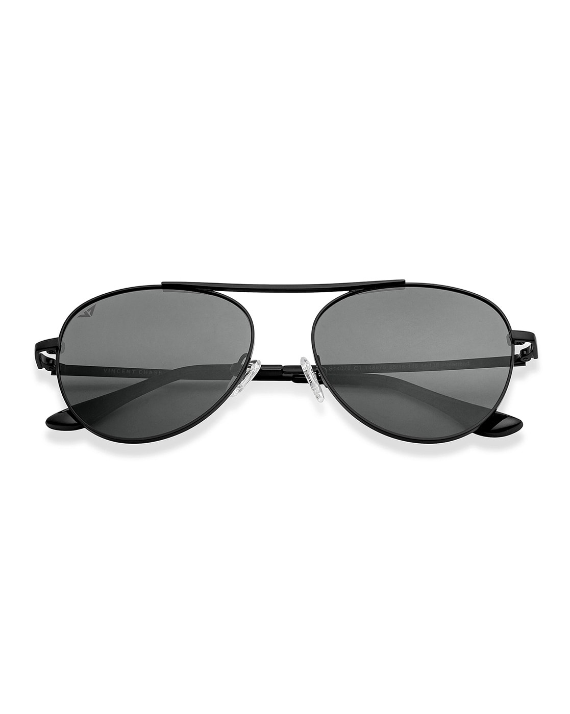 Buy VINCENT CHASE EYEWEAR Polarized and UV Protected Full Rim Black Sunglass  (Men and Women) - Large (VC S14525) Online at Best Prices in India -  JioMart.