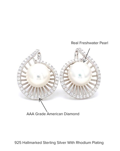 Adorable Pearl Earrings  Pearls  Best Place To Buy Real Pearl Earrings  Online