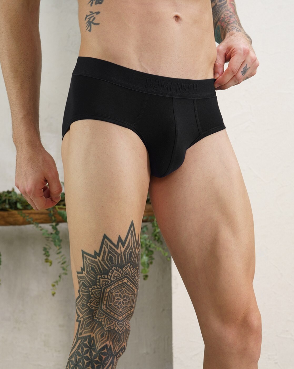 Panelled Woven Briefs