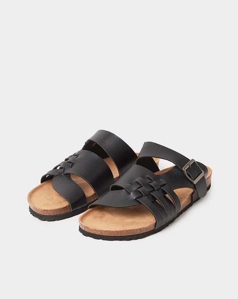 Cross Sandals (WBM40511C-17030-999-BLACK)