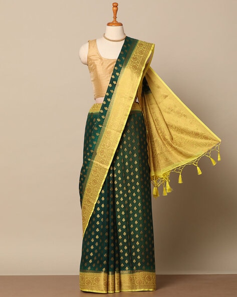 Kimora Traditional Mint Green South Silk Saree – Kimora Fashion Pvt Ltd