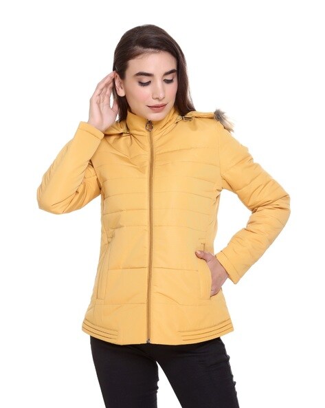 Buy online Yellow Jacket from shrugs & Jackets for Women by Purys for ₹899  at 64% off | 2024 Limeroad.com