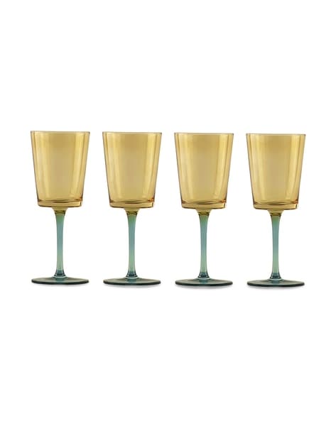 Set Of 4 Twist Glasses - Art of Living - Home