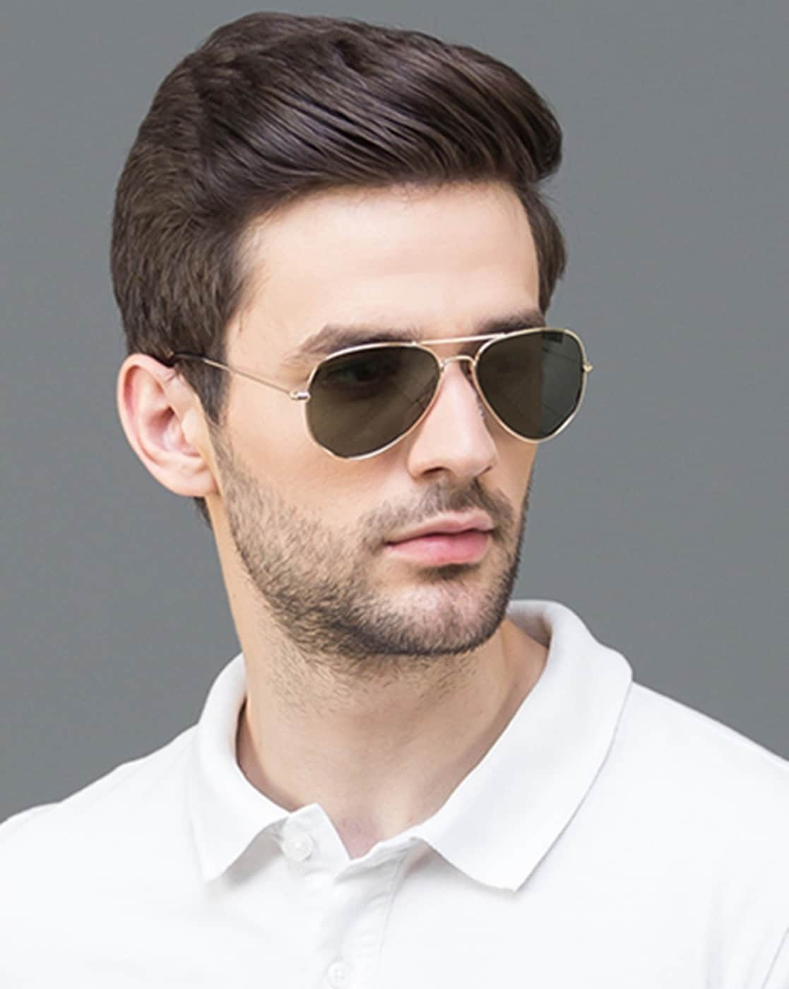 Buy VINCENT CHASE by Lenskart Aviator Sunglasses Brown For Men & Women  Online @ Best Prices in India | Flipkart.com