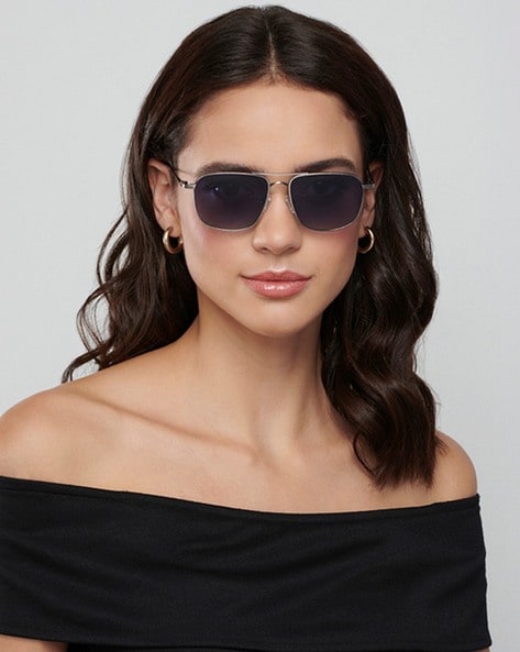 Men Women Square Big Frame Sunglasses Retro Metal Sun Glasses Fashion | eBay