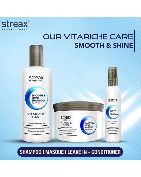 Streax smoothing clearance shampoo