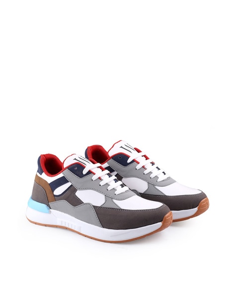 Buy MR.WONKER Synthetic Leather Lace Up Men's Sneakers | Shoppers Stop