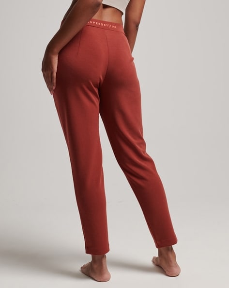 Buy Mauve Track Pants for Women by SUPERDRY Online