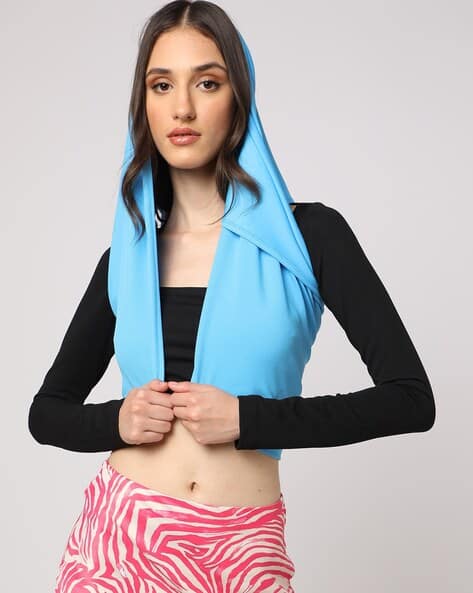 SAM Sleeveless Tailored Fit Crop Top