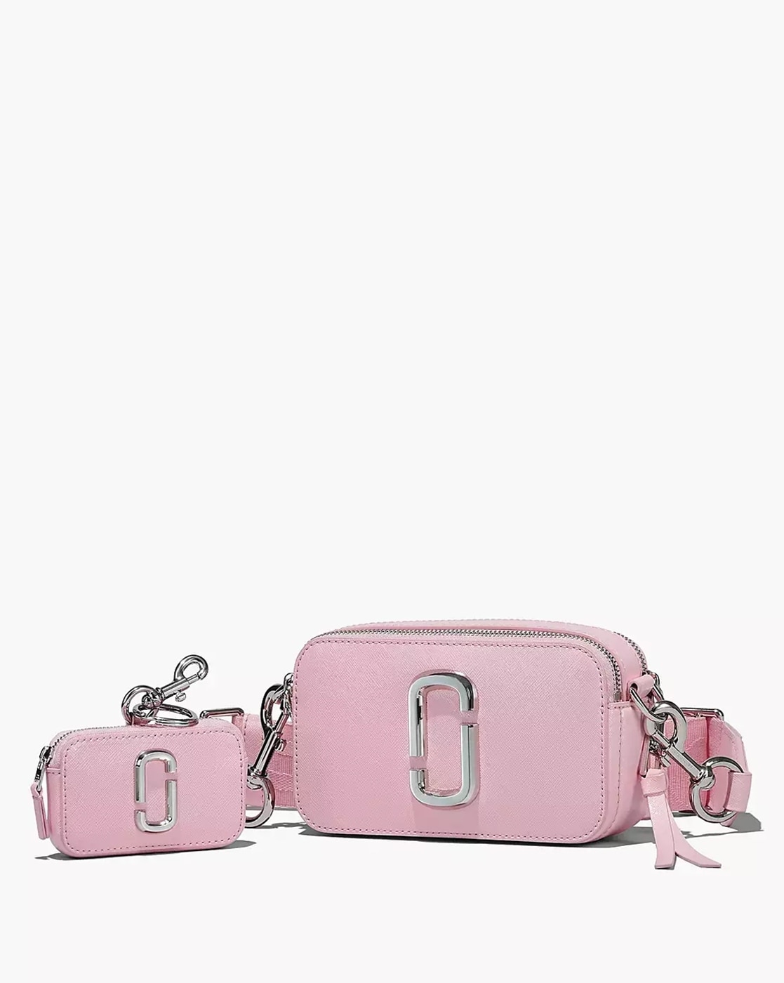 The Marc Jacobs The Snapshot Tart Pink Multi in Saffiano Leather