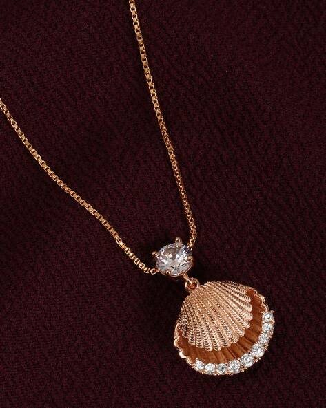 Rose Gold Diamond Cross Necklace | A. T. Thomas Jewelers | Jewelry Store |  Lincoln, NE