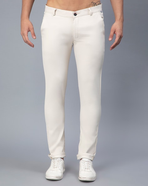 riglozi Regular Fit Men White Trousers - Buy riglozi Regular Fit Men White  Trousers Online at Best Prices in India | Flipkart.com