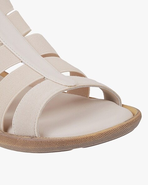 Buy Beige Flat Sandals for Women by CATWALK Online Ajio